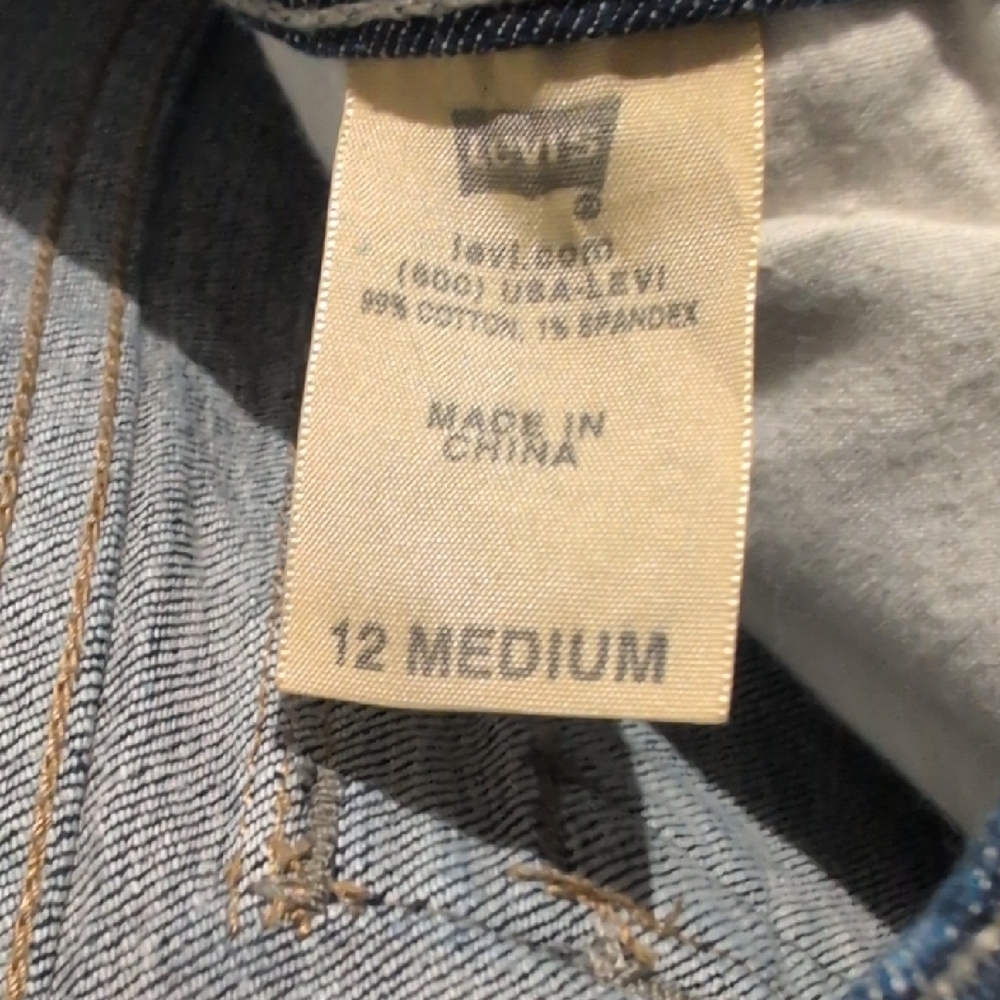 Levi's Dark Blue Relaxed Men's Jeans - Picture 7 of 8